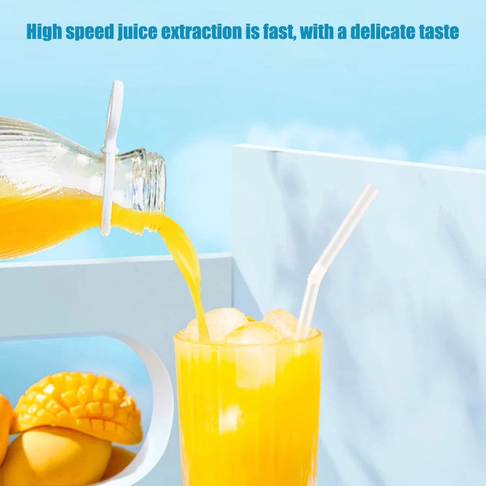 Portable Wireless Blender 6 Blades Electric Fruit Juicer Machine